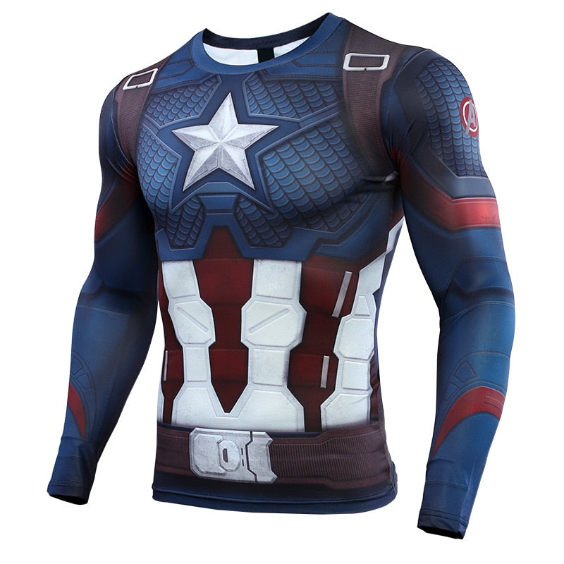 Captain America long sleeve shirt