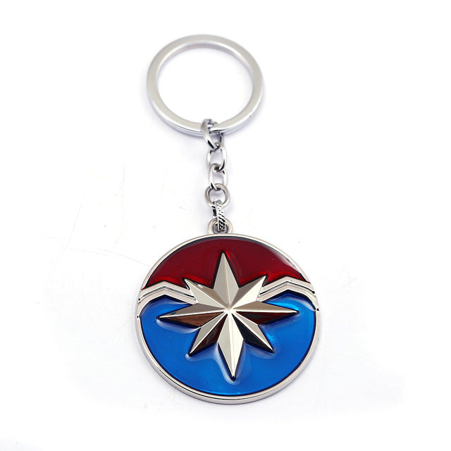 Captain Marvel keychain