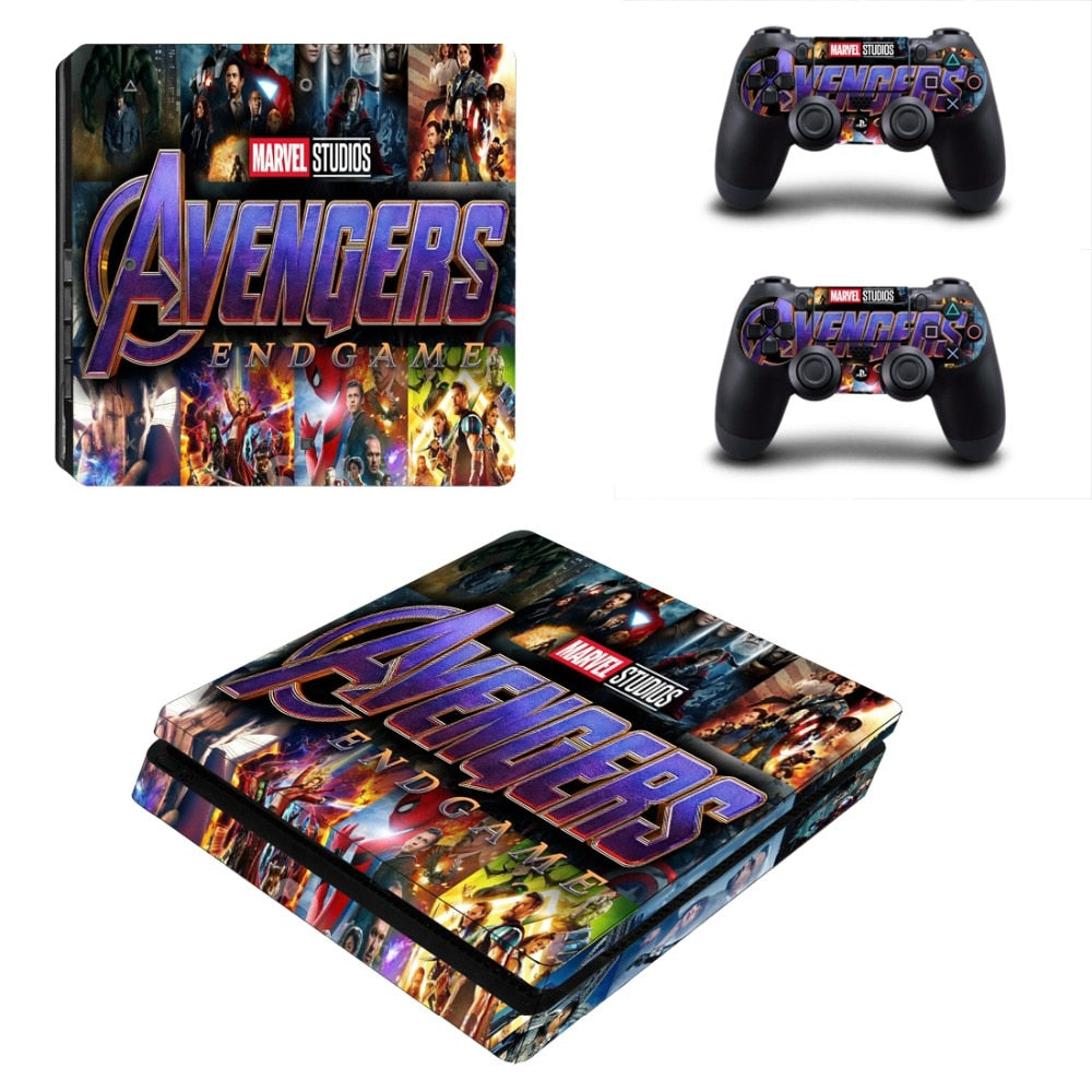 Avengers Endgame PS4 skin sticker